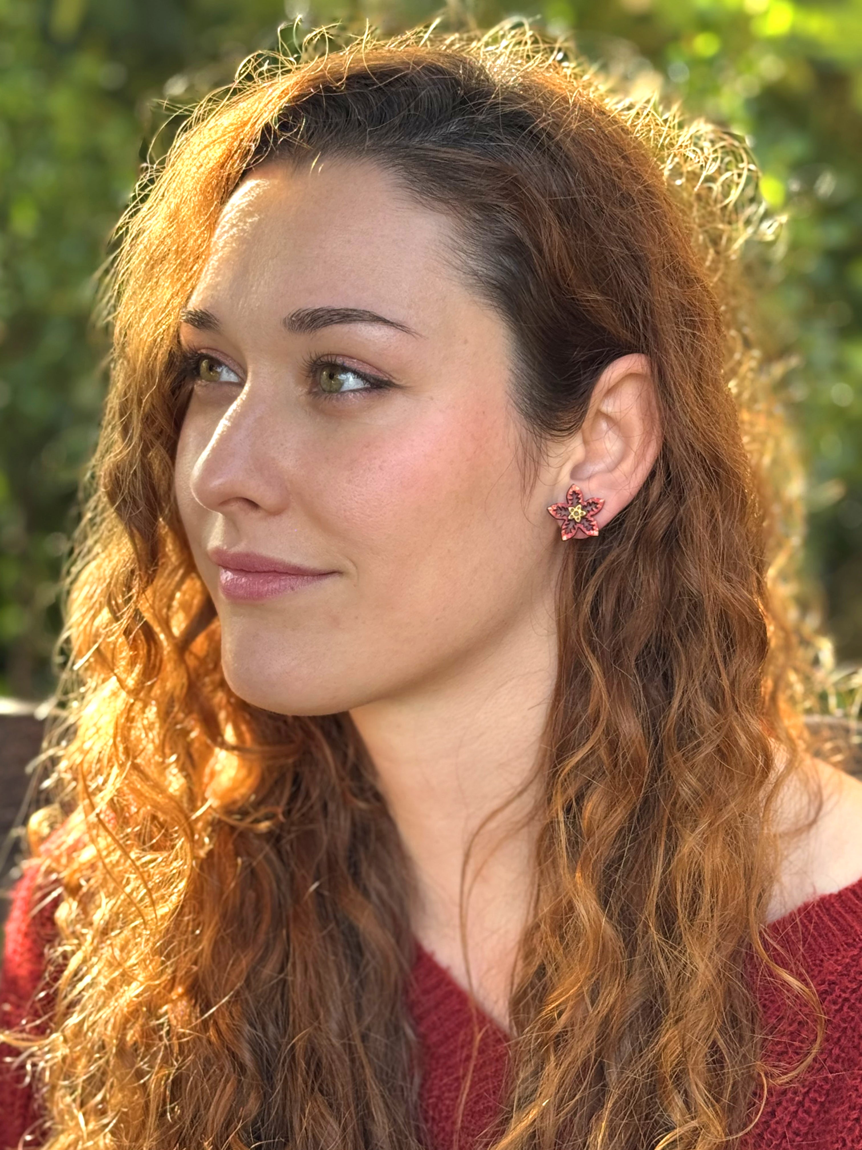 Flor de Yule de botón